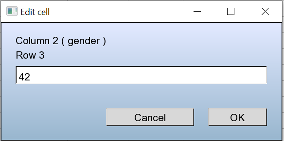 DEX Cell Editing